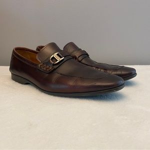 Magnanni Rambla Bit Loafer in Brown Leather - 9.5